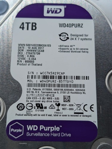 Western digital wd40purz - 4,