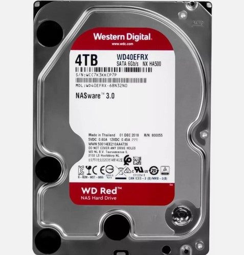 Western digital red tb - western, 4