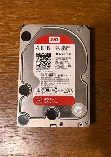 Red wd40efrx hard disk - red,