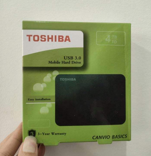 Toshiba canvio basics 4tb hard - basics,