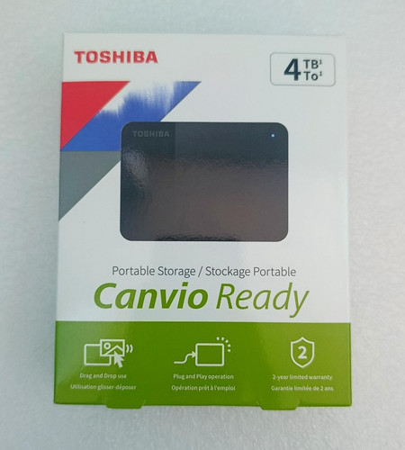 Toshiba canvio ready 4tb - canvio, hard