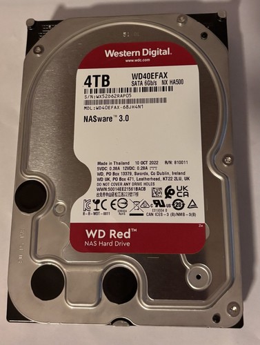 Hard disk red 4tb wd40efax - disk,