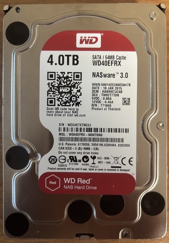Hard disk red 4tb wd40efrx - wd,