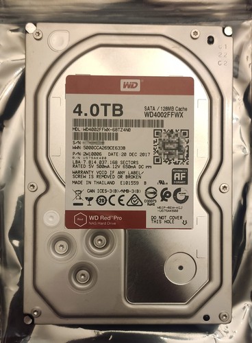Hard disk hdd 4tb red - 4tb, wd